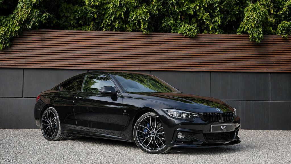 BMW 4 Series Gran Coupe 2018 3.0 440I M Sport Coupe Euro 6 Black #3
