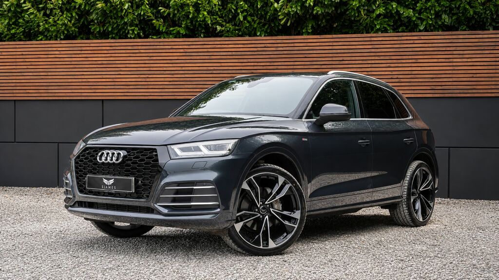 Audi Q5 2019 2.0 Tdi 40 S Line Suv S Tronic Qua Blue #2