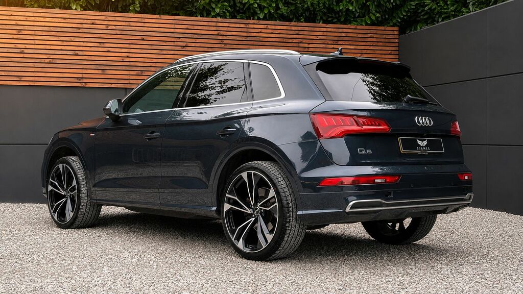 Audi Q5 Tdi S Line Black #9