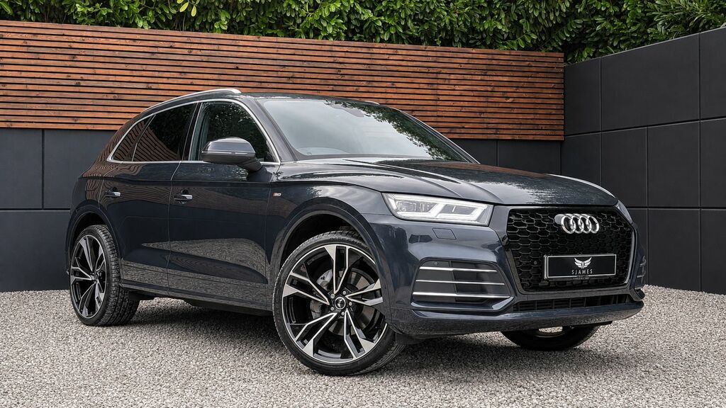 Audi Q5 2019 2.0 Tdi 40 S Line Suv S Tronic Qua Blue #4