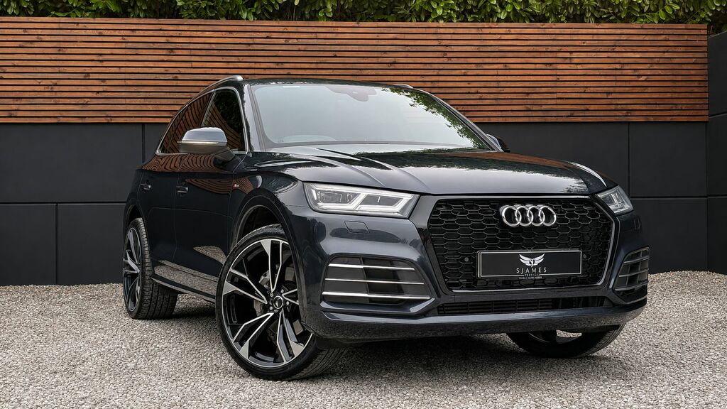 Audi Q5 2019 2.0 Tdi 40 S Line Suv S Tronic Qua Blue #3