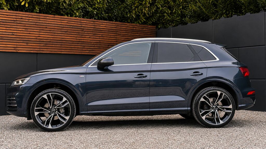 Audi Q5 2019 2.0 Tdi 40 S Line Suv S Tronic Qua Blue #5