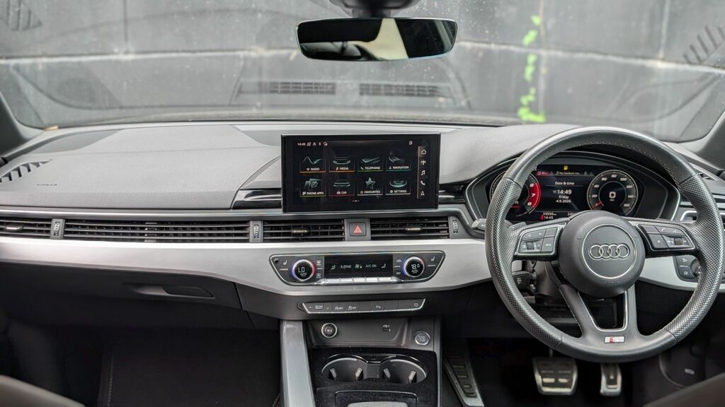 Audi A4 2020 2.0 Tfsi 40 S Line Saloon S Tronic Black