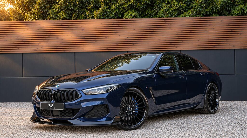 BMW 8 Series Gran Coupe 2020 3.0 840I Saloon Steptronic Euro 6 Blue