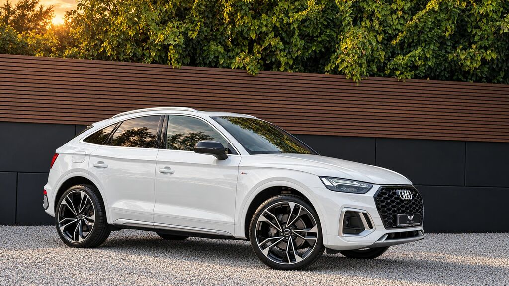 Audi Q5 2021 2.0 Tfsi 45 S Line Sportback S Tro White #3