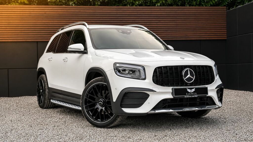Mercedes-Benz GLB Class 2022 2.0 Glb220d Amg Line Suv 8G-dct 4M White #3