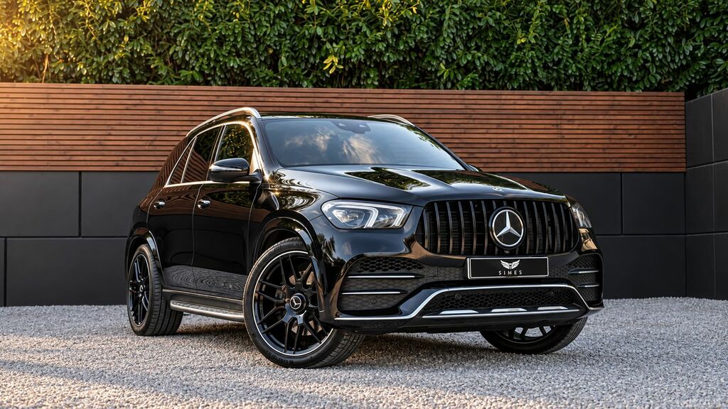 Mercedes-Benz GLE Class 2022 2.0 Gle350de 31.2Kwh Amg Line Suv Black #3