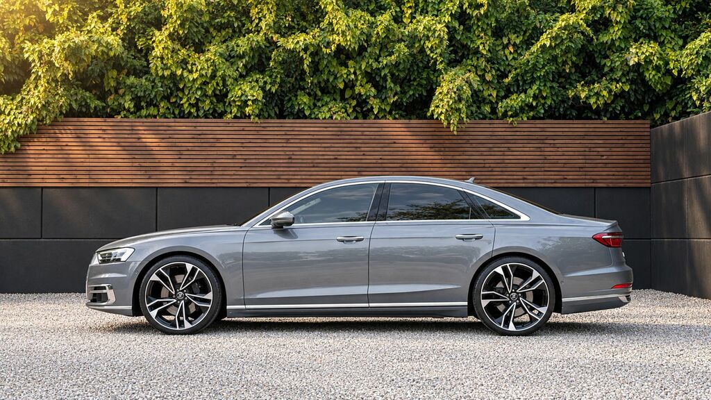 Audi A8 2019 3.0 Tfsi V6 Gpf 55 Saloon Tiptroni Grey #4