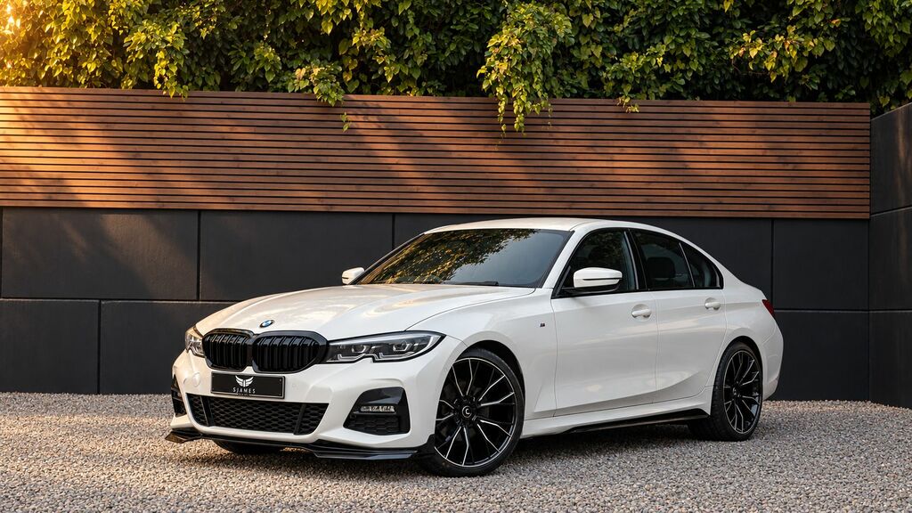 BMW 3 Series 2020 2.0 320D Mht M Sport Saloon Hybrid White