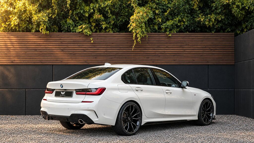 BMW 3 Series 2020 2.0 320D Mht M Sport Saloon Hybrid White #6