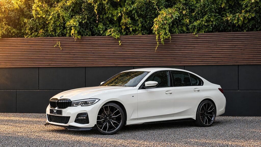 BMW 3 Series 2020 2.0 320D Mht M Sport Saloon Hybrid White #2