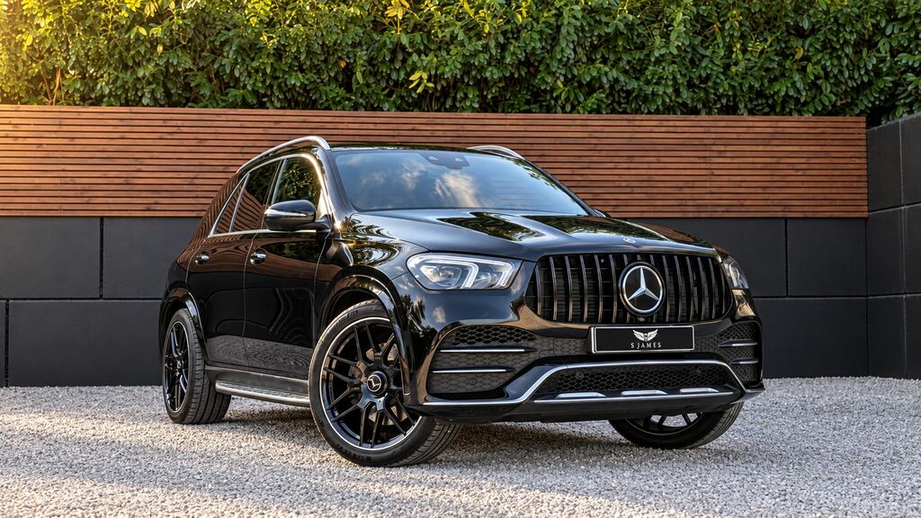 Mercedes-Benz GLE Class 2022 2.9 Gle400d Amg Line Premium Suv Black #3