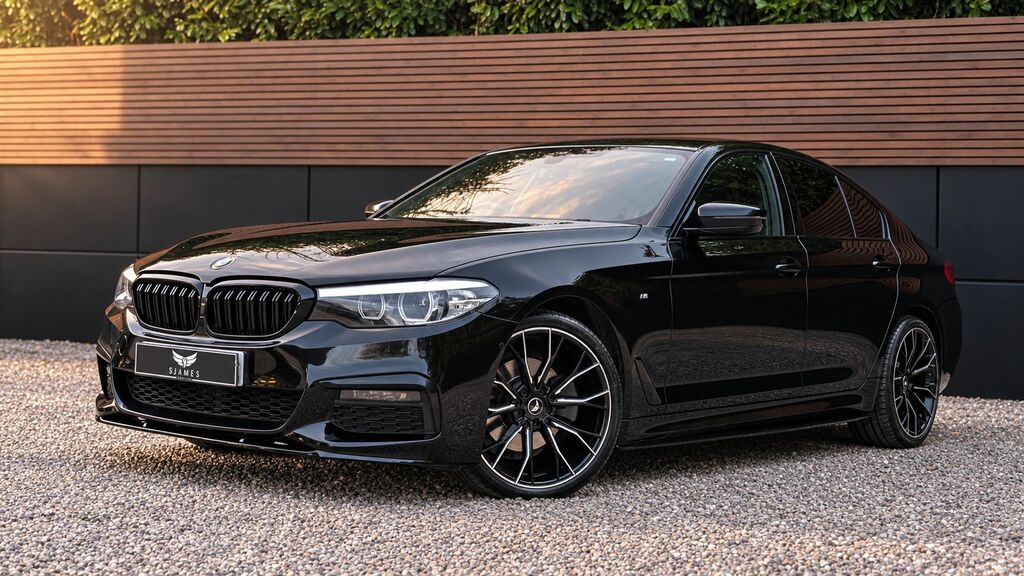 BMW 5 Series 2019 2.0 530I Gpf M Sport Saloon E Black #2