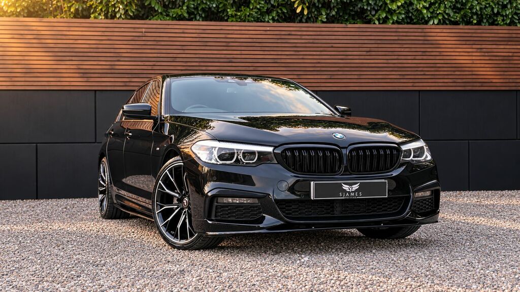 BMW 5 Series 2019 2.0 530I Gpf M Sport Saloon E Black #3