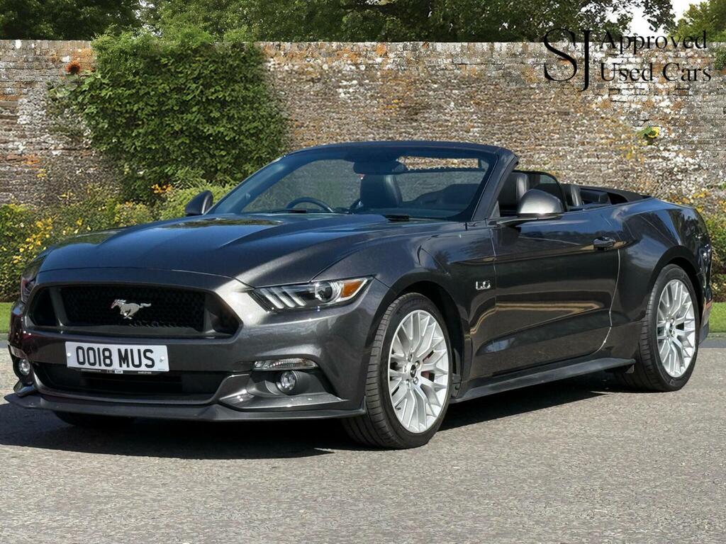 Ford Mustang Convertible 5.0 V8 Gt Euro 6 201818 Grey #5