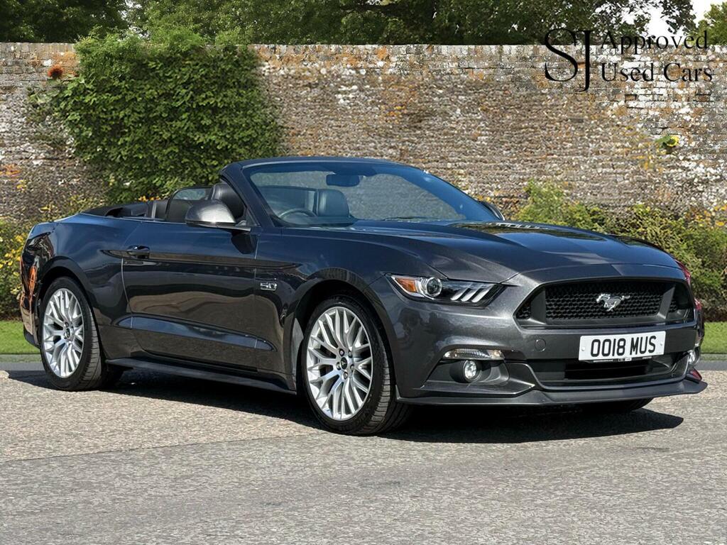 Ford Mustang Convertible 5.0 V8 Gt Euro 6 201818 Grey
