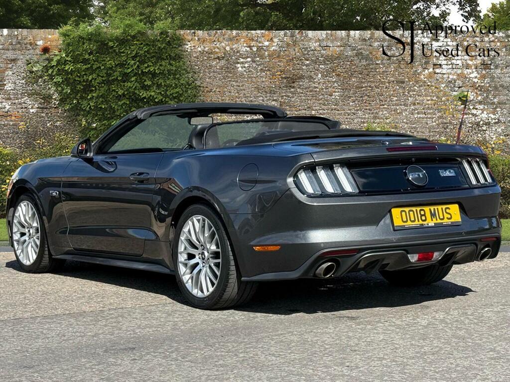 Ford Mustang Convertible 5.0 V8 Gt Euro 6 201818 Grey #6
