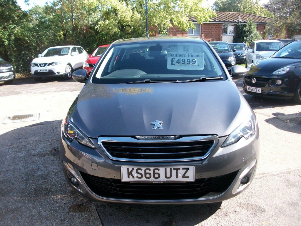 Peugeot 308 1.6 Bluehdi Allure Euro 6 Ss Grey #3