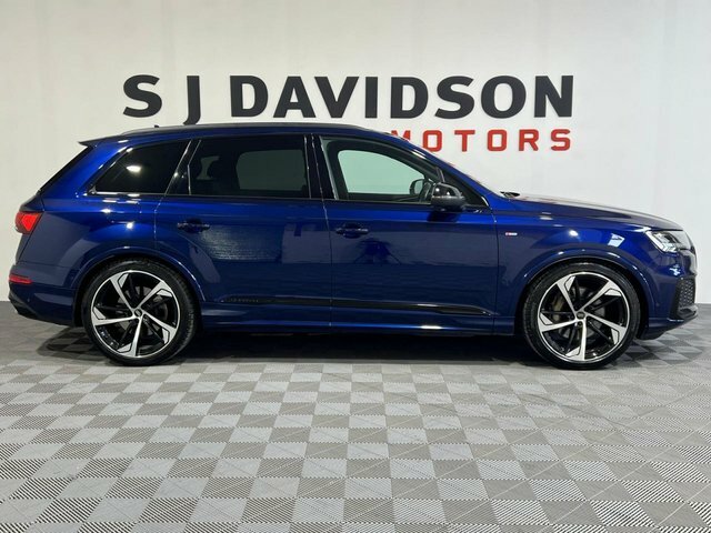 Audi Q7 2020 3.0 Tdi V6 50 Black Edition Suv Ti Blue #4
