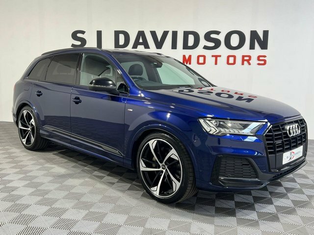 Audi Q7 2020 3.0 Tdi V6 50 Black Edition Suv Ti Blue