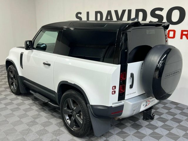 Land Rover Defender 90 2021 3.0 D200 Mhev Hard Top Suv 4W White #2