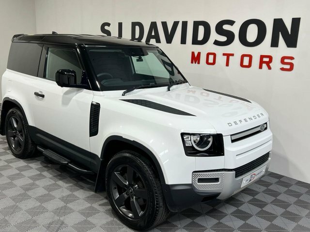 Land Rover Defender 90 2021 3.0 D200 Mhev Hard Top Suv 4W White #4