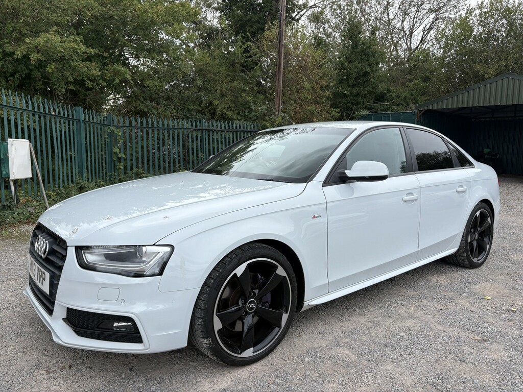 Audi A4 2.0 Tfsi Black Edition White #3