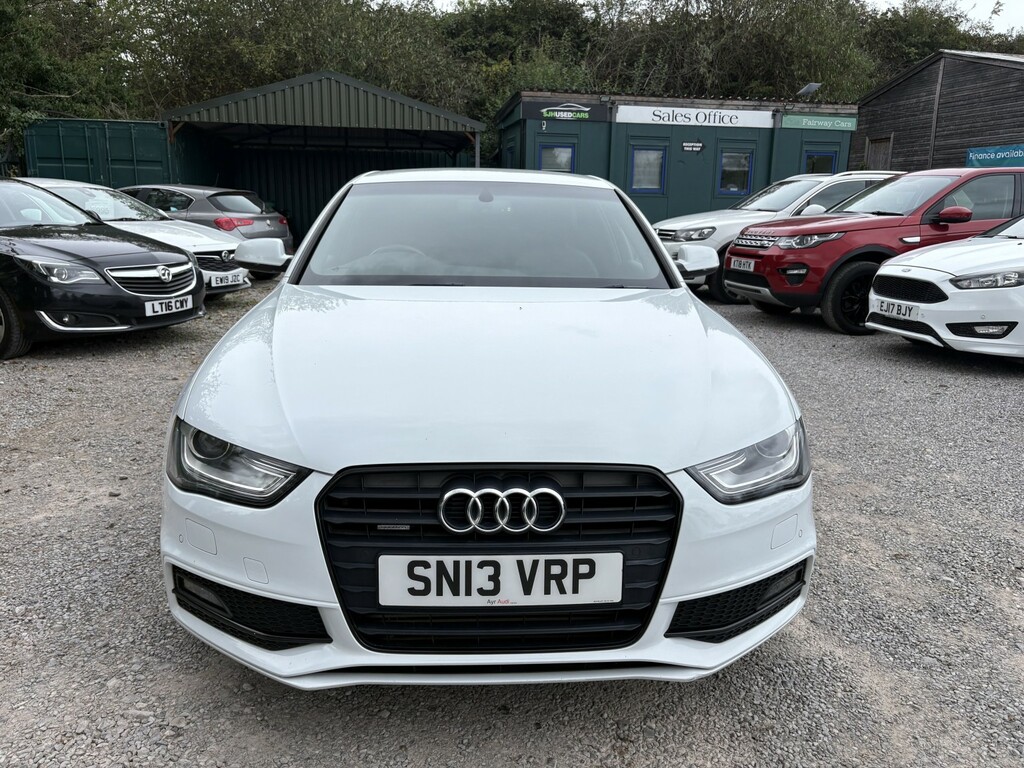 Audi A4 2.0 Tfsi Black Edition White #2