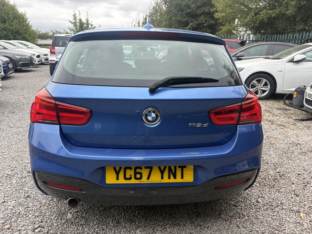BMW 1 Series 1.5 116D M Sport 5-Door Blue #6