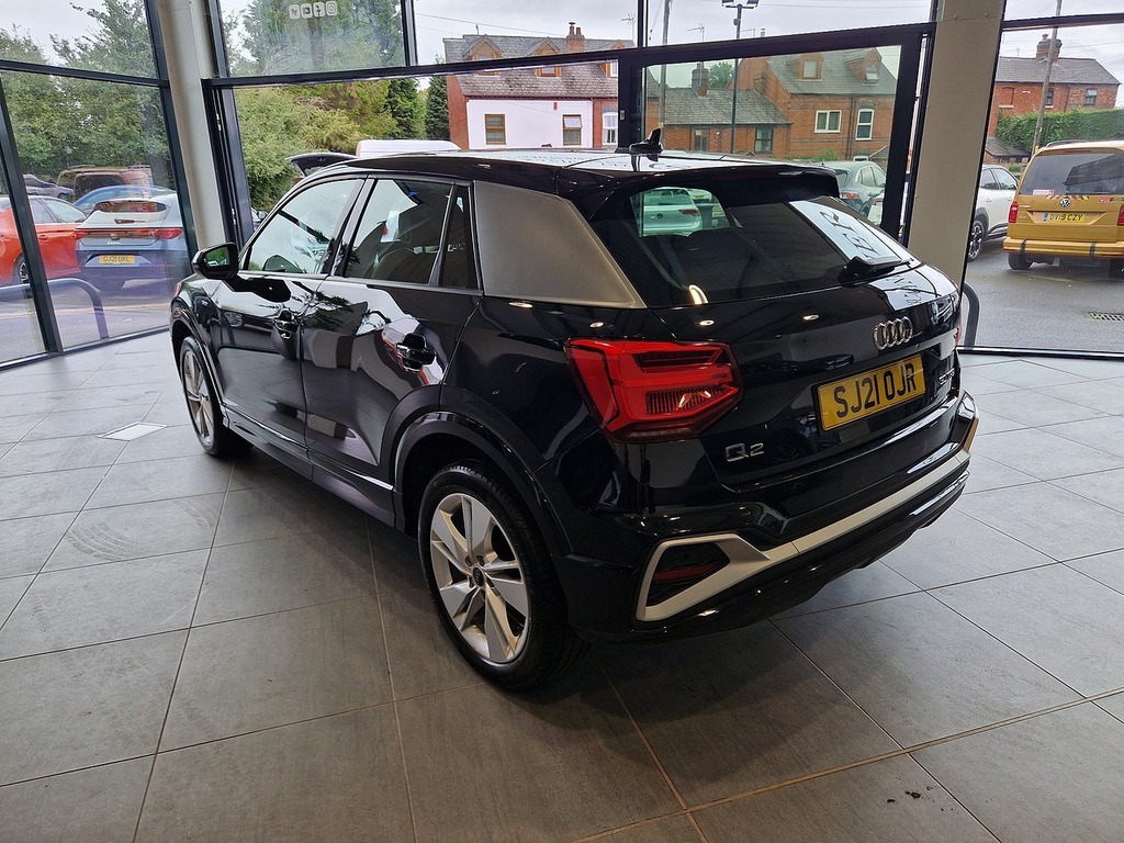 Audi Q2 Tfsi S Line SJ21OJR Black #3