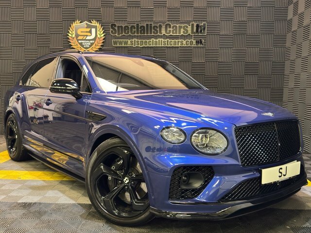 Bentley Bentayga Suv Blue