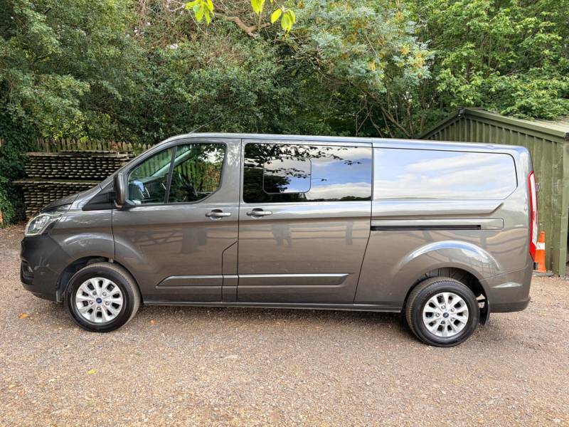Ford Transit Custom 2.0 320 Ecoblue Limited Crew Van L2 H1 Euro 6 Ss MM21VOO Grey #4