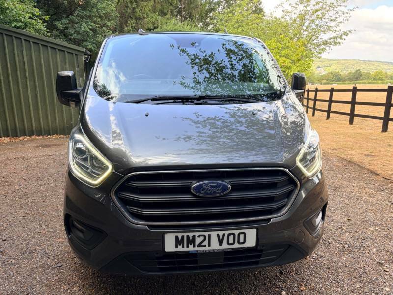 Ford Transit Custom 2.0 320 Ecoblue Limited Crew Van L2 H1 Euro 6 Ss MM21VOO Grey #2