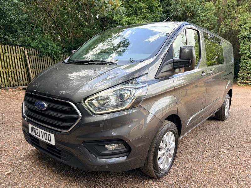 Ford Transit Custom 2.0 320 Ecoblue Limited Crew Van L2 H1 Euro 6 Ss MM21VOO Grey #3