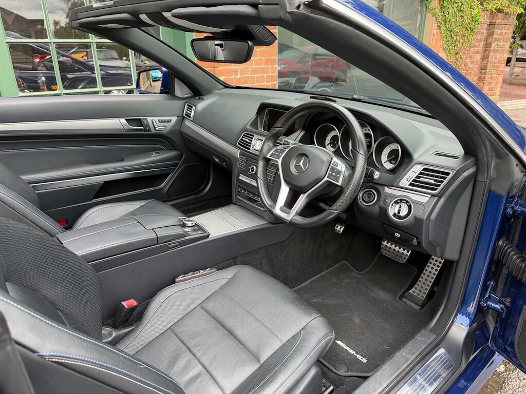 Mercedes-Benz E Class Amg Line Edition Blue #3