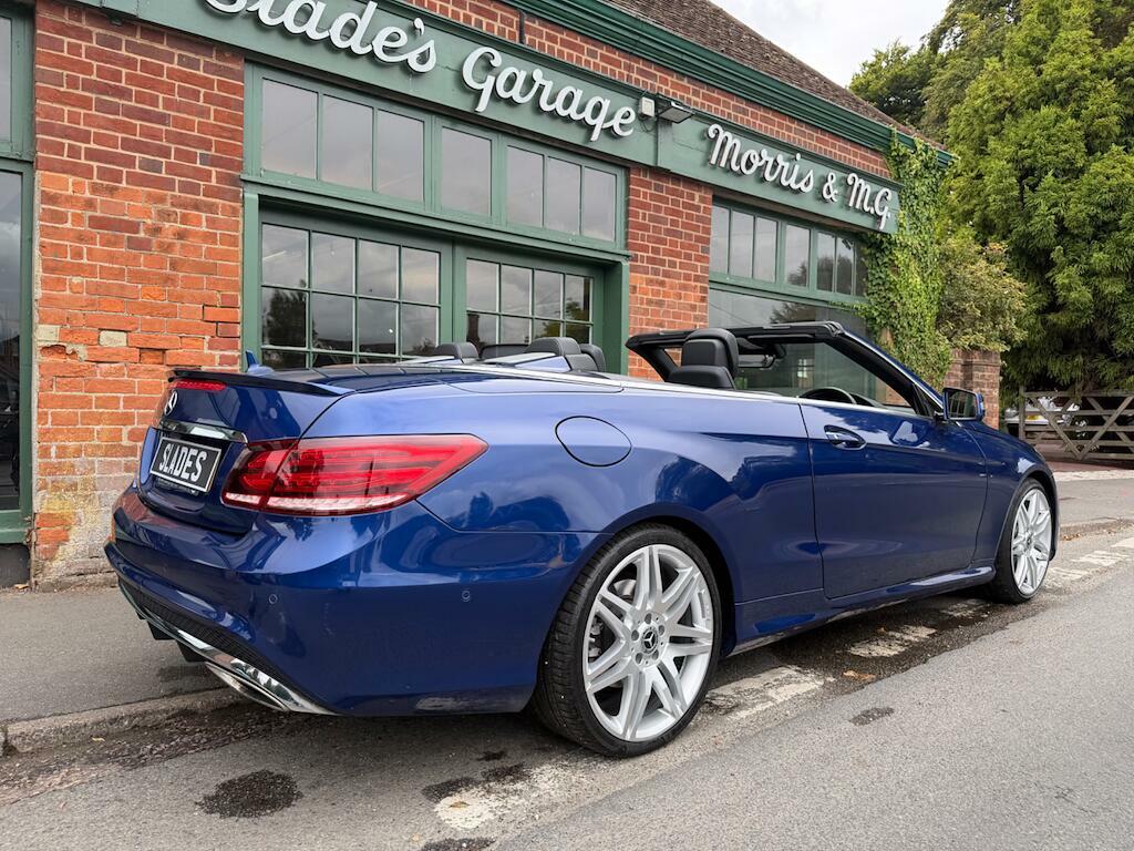Mercedes-Benz E Class Amg Line Edition Blue