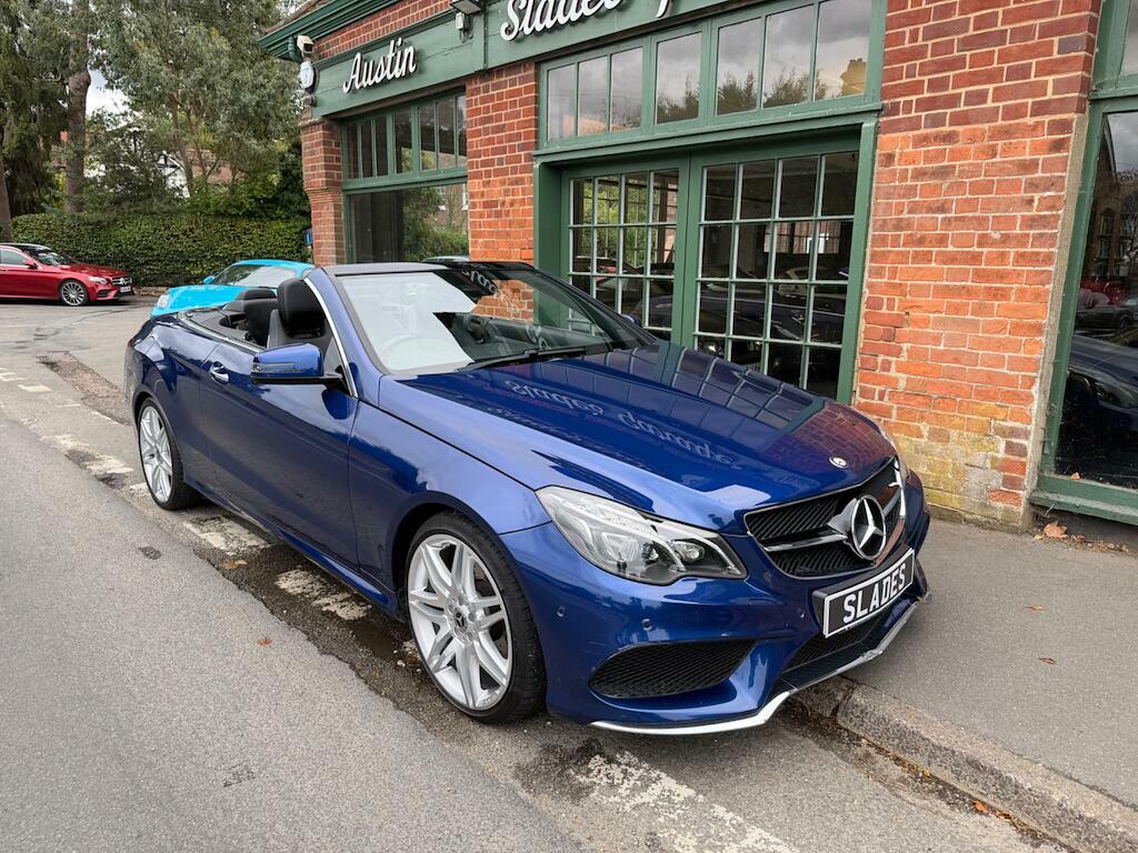 Mercedes-Benz E Class Amg Line Edition Blue #2