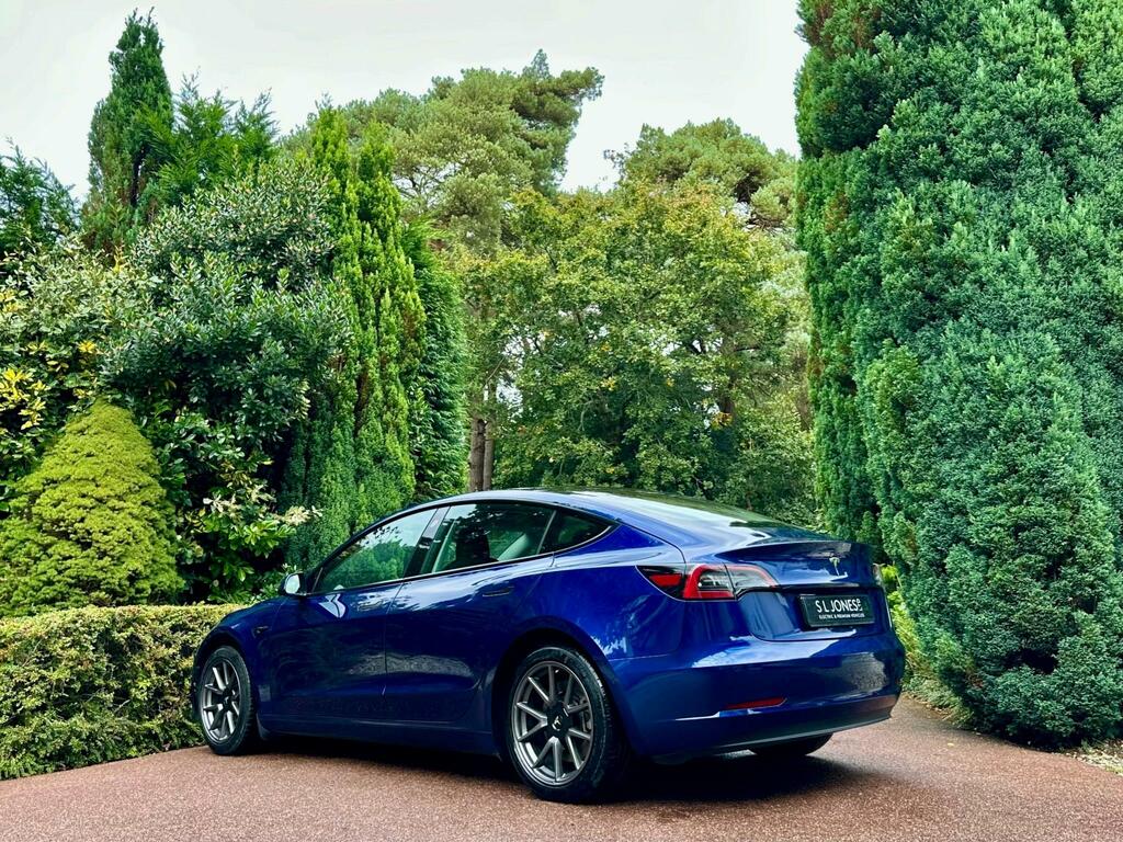Tesla Model 3 Standard Range Plus Amd Ryzen Processor Blue #3