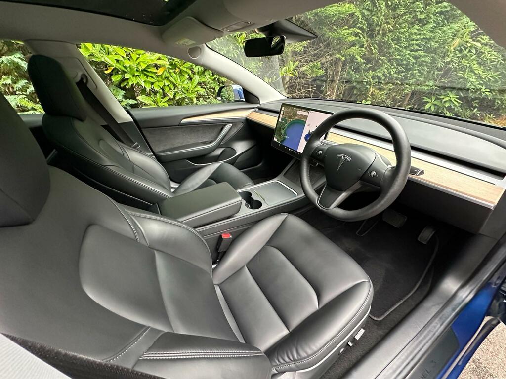 Tesla Model 3 Standard Range Plus Amd Ryzen Processor Blue #4