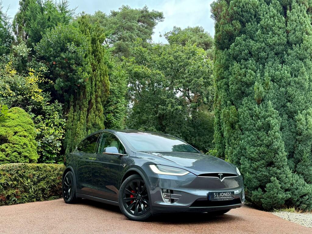 Tesla Model X Performance Ludicrous Plus Full Self Driving Upgra Grey #2