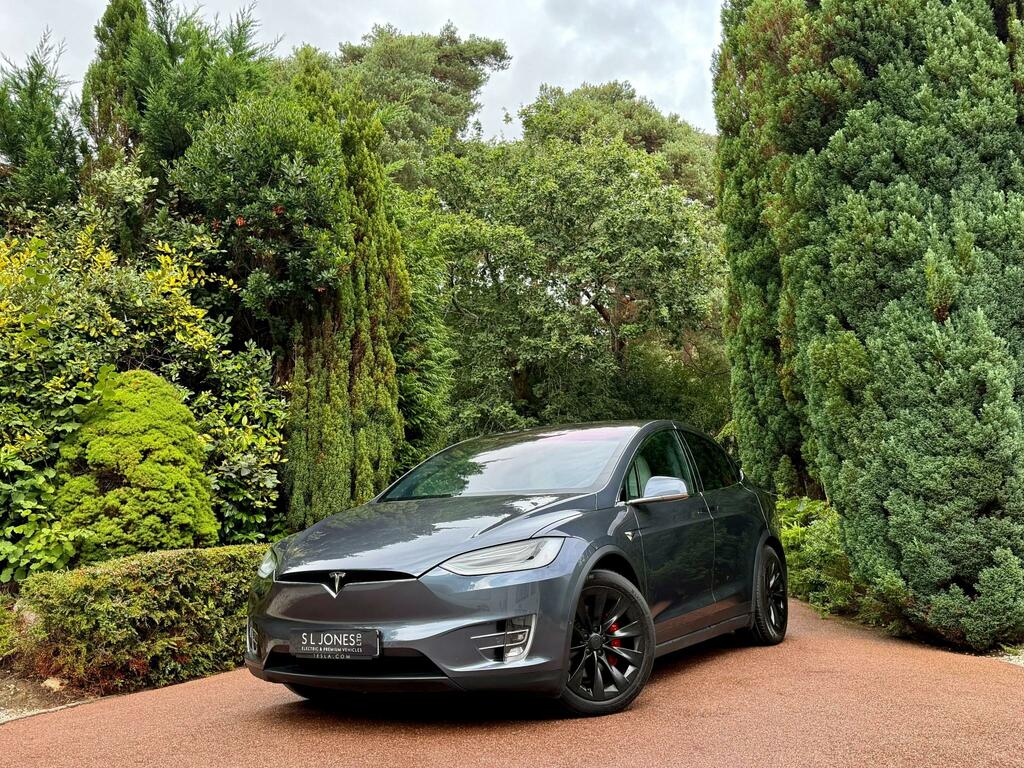 Tesla Model X Performance Ludicrous Plus Full Self Driving Upgra Grey #4