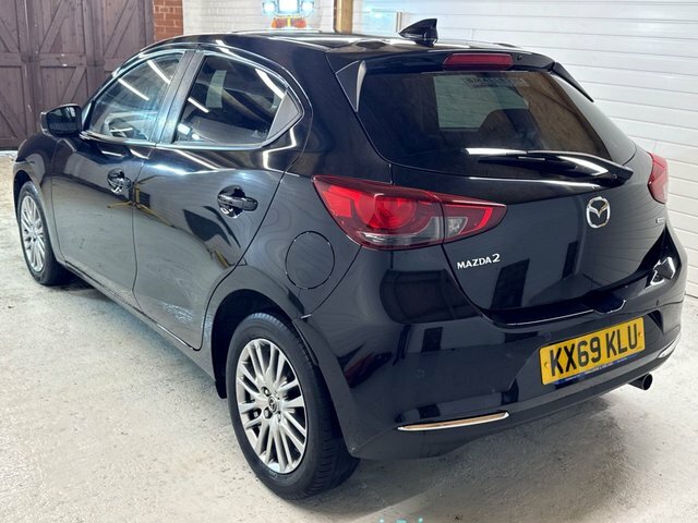 Mazda 2 1.5 Skyactiv-g Mhev Sport Nav Hatchback KX69KLU Black #4