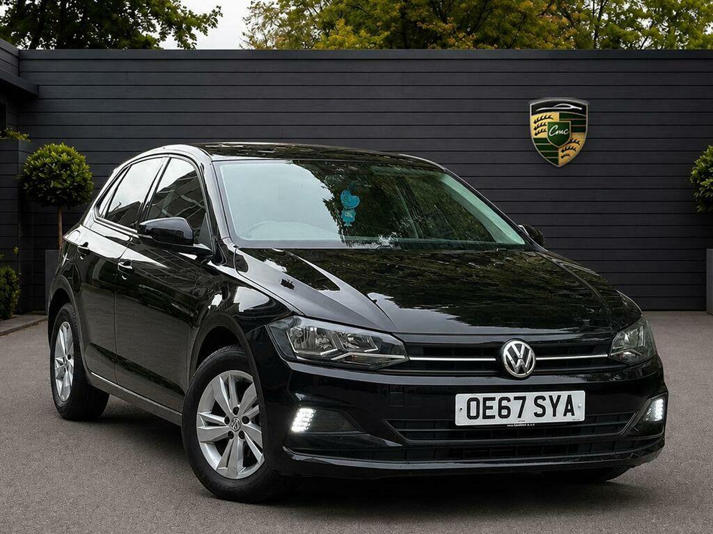 Volkswagen Polo Hatchback 1.0 Se Euro 6 Ss 201867 Black