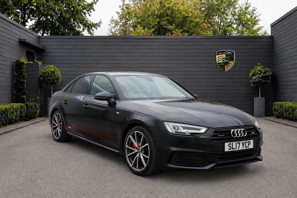 Audi A4 2.0 Tdi S Line S Tronic Quattro Euro 6 Ss Black
