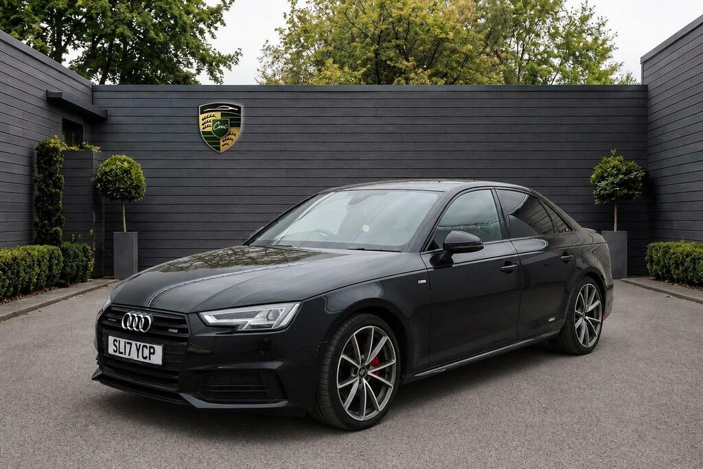 Audi A4 2.0 Tdi S Line S Tronic Quattro Euro 6 Ss Black #3