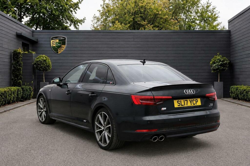 Audi A4 2.0 Tdi S Line S Tronic Quattro Euro 6 Ss Black #6