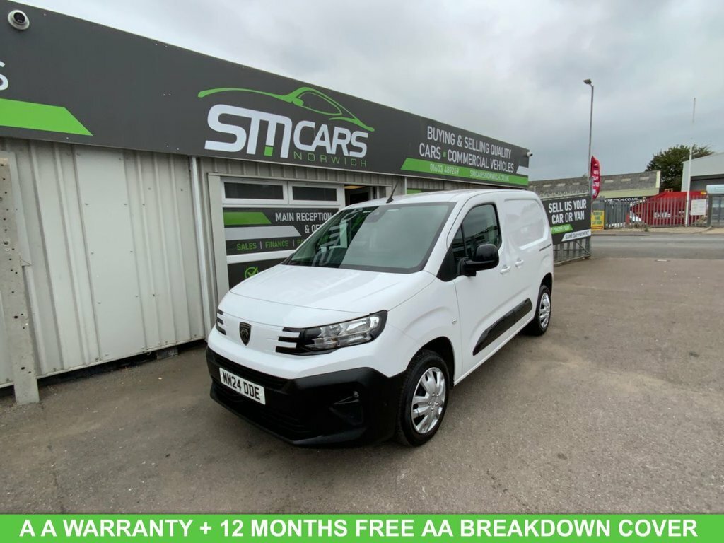 Peugeot Partner 1.5L Asphalt White