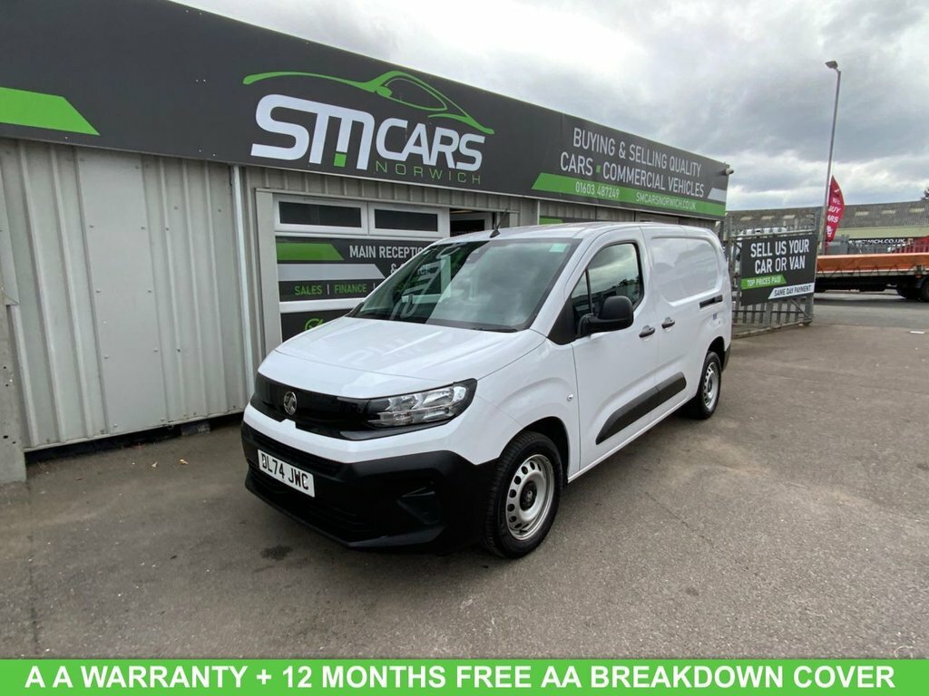 Vauxhall Combo 1.5L Prime 6Dr White