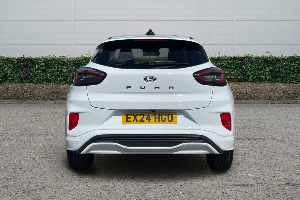 Ford Puma Ford Puma Hatchback 1.0 Ecoboost Hybrid Mhev St-li White #5