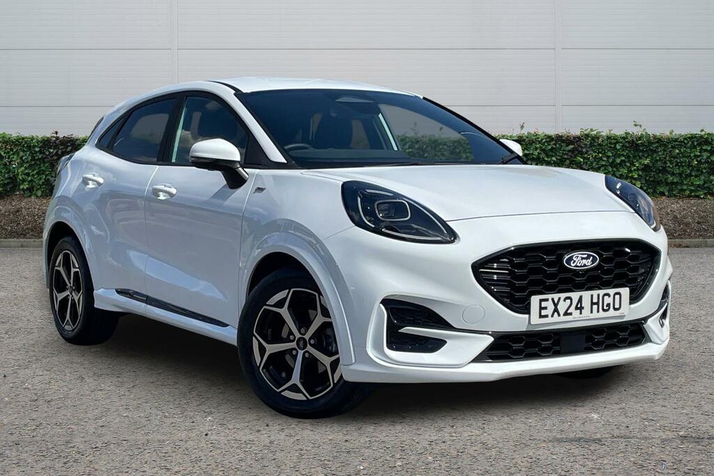 Ford Puma Ford Puma Hatchback 1.0 Ecoboost Hybrid Mhev St-li White